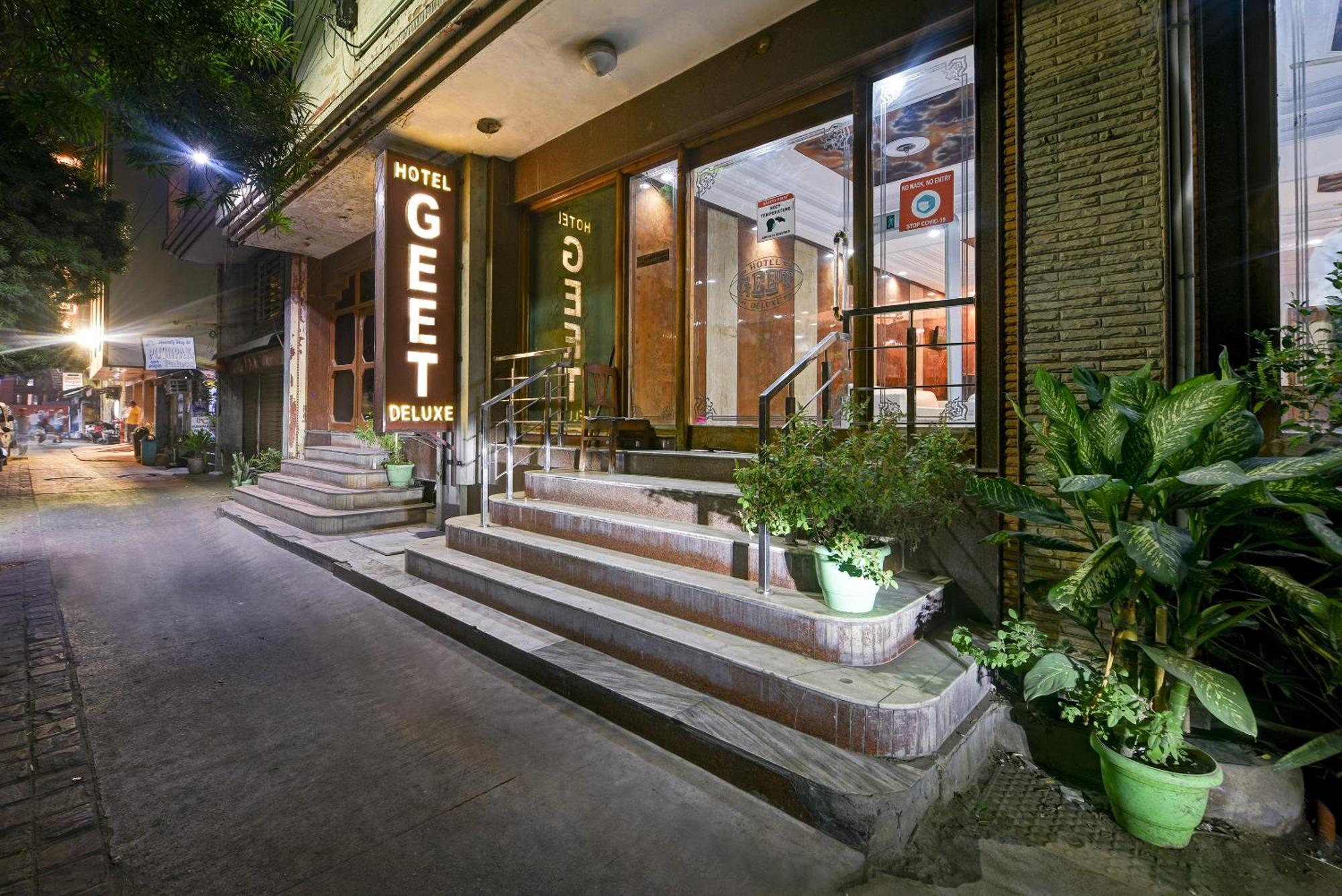 Hotel Geet Deluxe Nové Dillí Exteriér fotografie