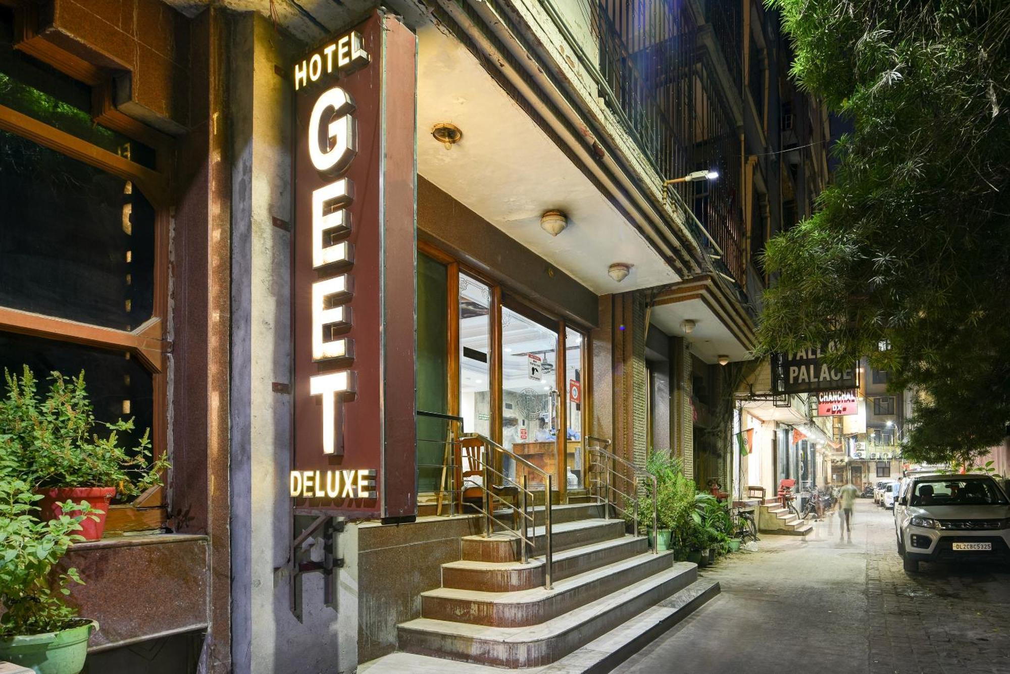 Hotel Geet Deluxe Nové Dillí Exteriér fotografie